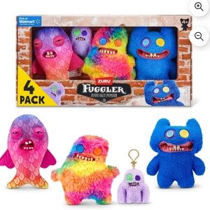 Fuggler Chaos Crew Multipack Walmart Exclusive By Zuru, Funny Ugly Monster Plush